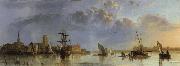Aelbert Cuyp dordrecht from the north oil painting artist